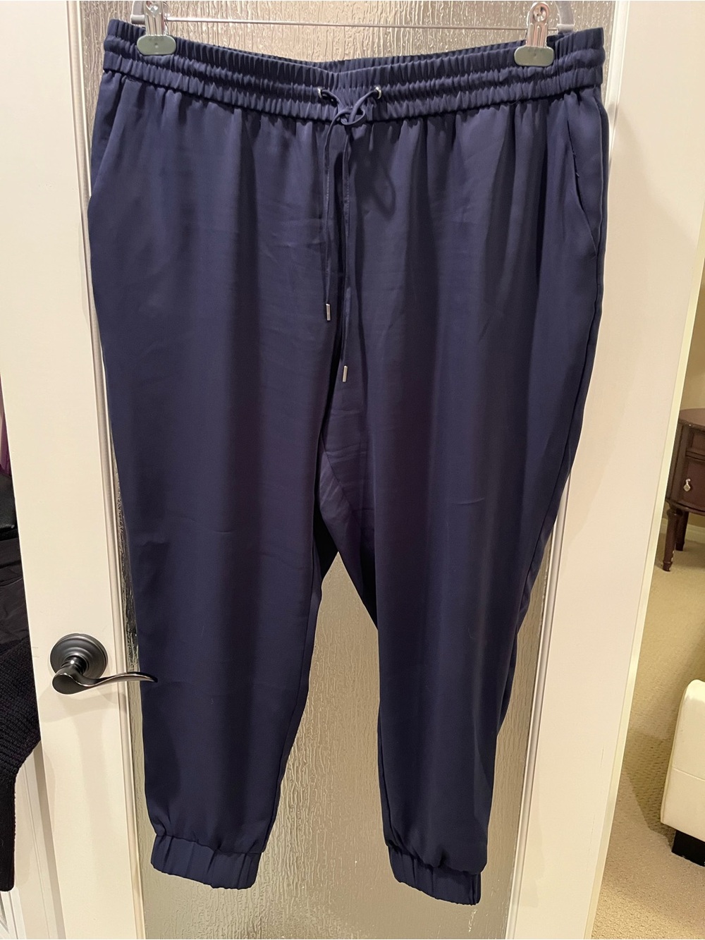 Reitman Dressy Navy Drawstring Jogger Pants